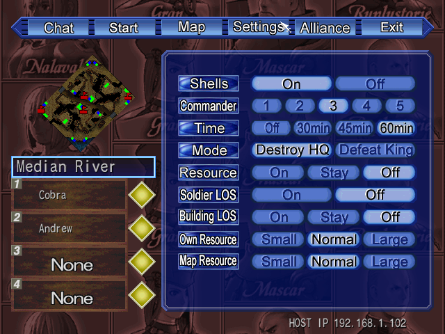 Hundred Swords screenshot 4 for Sega Dreamcast